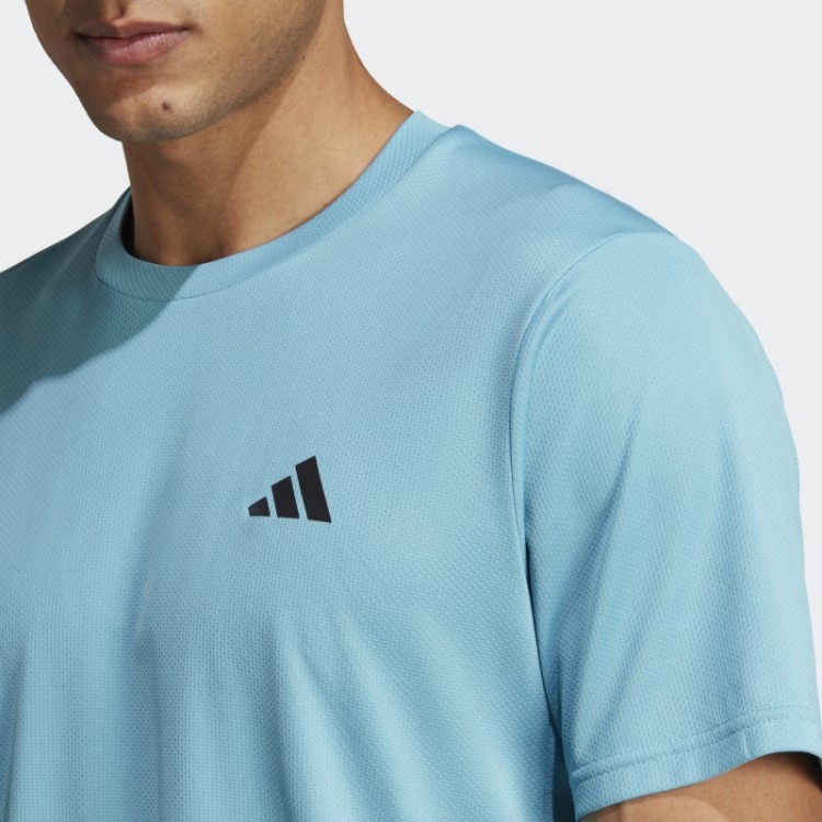 Camiseta De Treino Azul Train Essentials Adidas