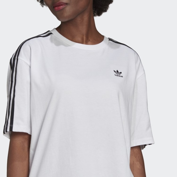 Camiseta Oversize Adicolor Classics Branca Adidas