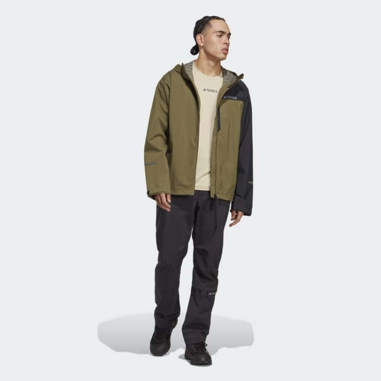 Terrex Multi Rain.rdy Jaqueta De Chuva De 2,5 Camadas Verde-oliva Adidas
