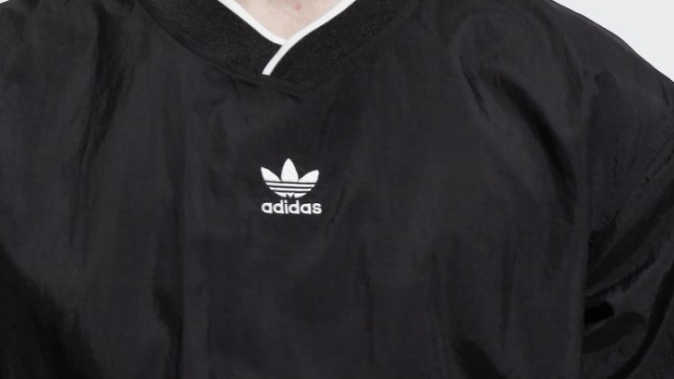 Adidas Rekive Top De Manga Longa Tecido Preto Moda