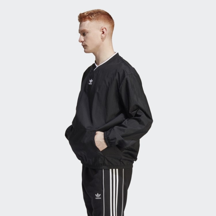 Adidas Rekive Top De Manga Longa Tecido Preto Moda