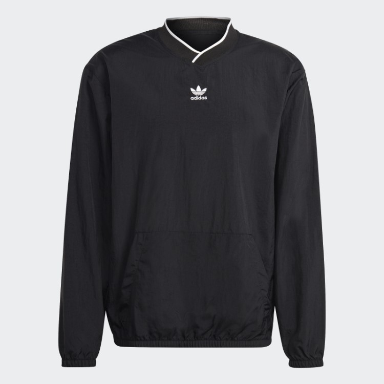 Adidas Rekive Top De Manga Longa Tecido Preto Moda