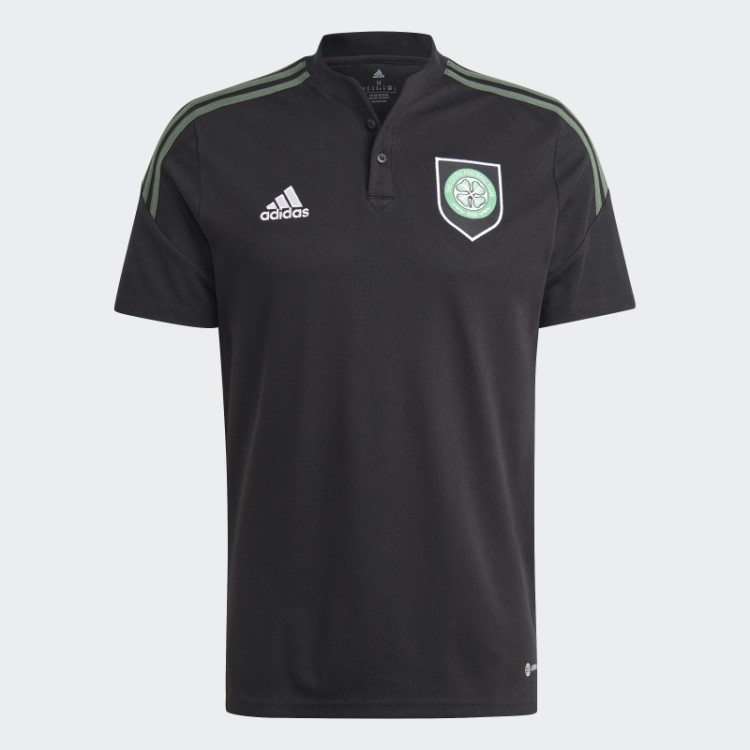 Polo Preto Celtic Fc Condivo 22 Adidas