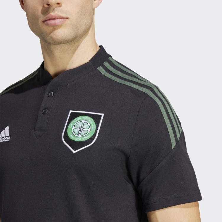 Polo Preto Celtic Fc Condivo 22 Adidas