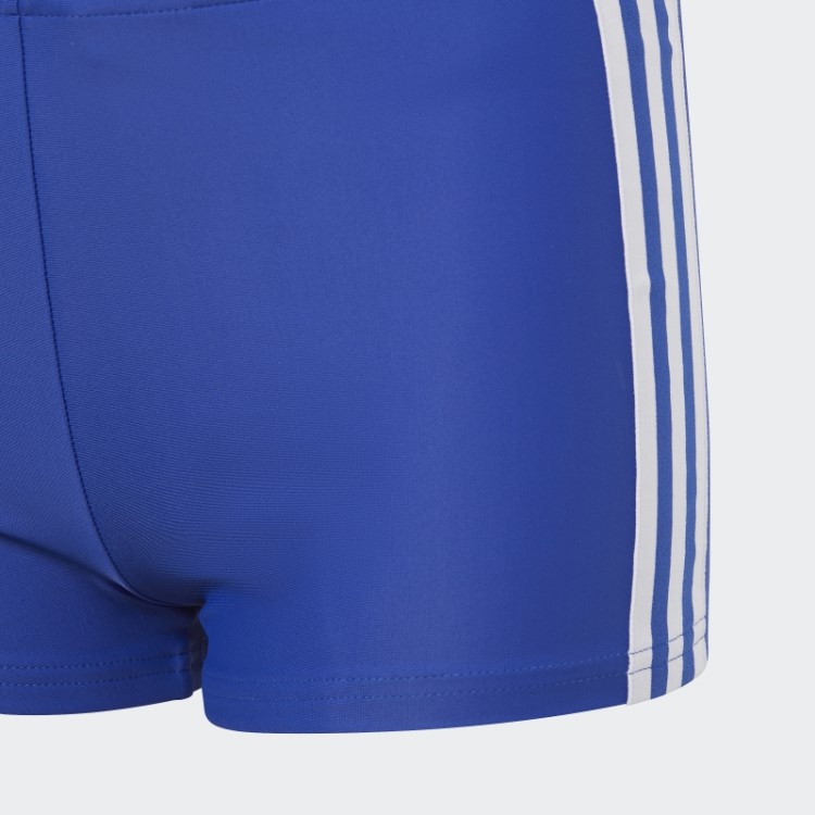 Cueca Boxer Clássica Com As Três Listras Azul Adidas
