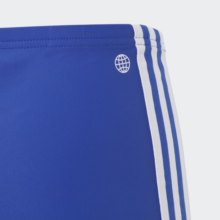 Cueca Boxer Clássica Com As Três Listras Azul Adidas