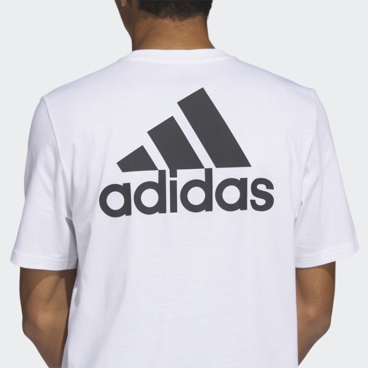 Camiseta De Manga Curta Branca Adidas Xpress
