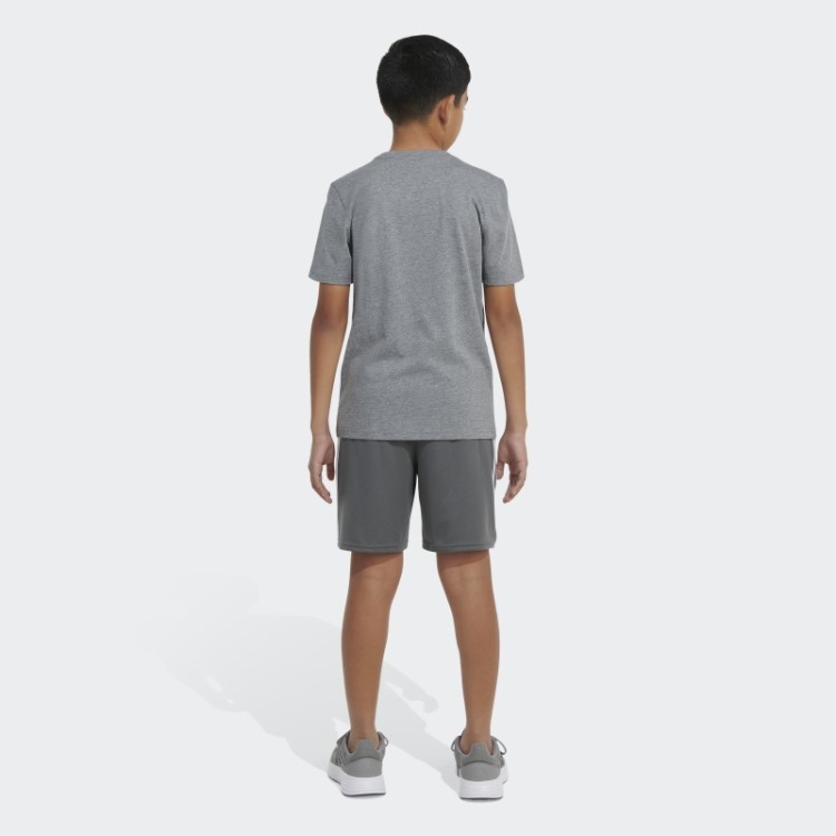 Distintivo De Skater Cinza Médio Adidas Heather De Camiseta Esportiva
