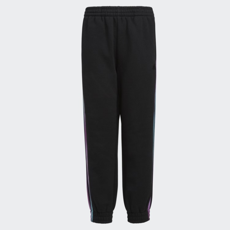 Calça Jogger De Lã Com Estampa Allover Preta Adidas