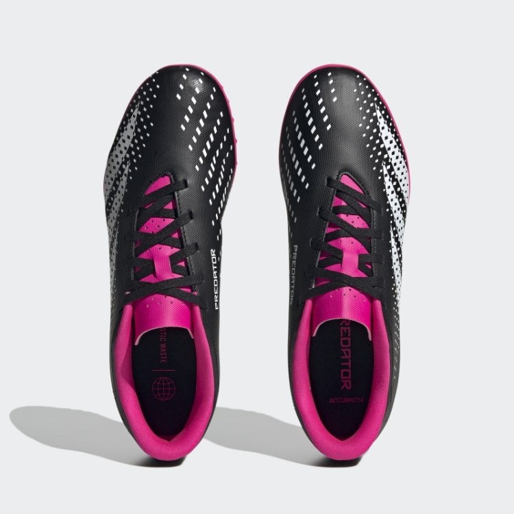 Precisão Do Predador.4 Sapatos De Relva Adidas Preto