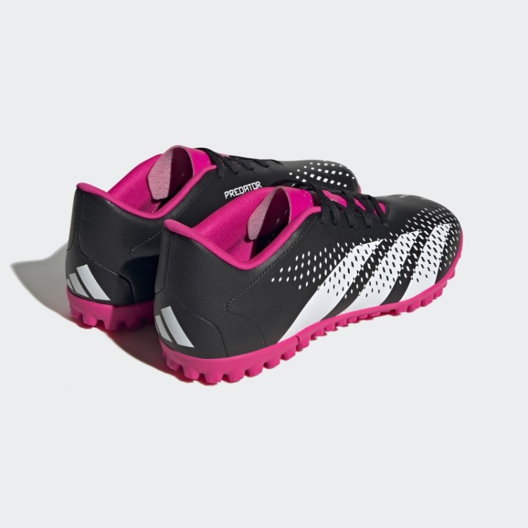 Precisão Do Predador.4 Sapatos De Relva Adidas Preto