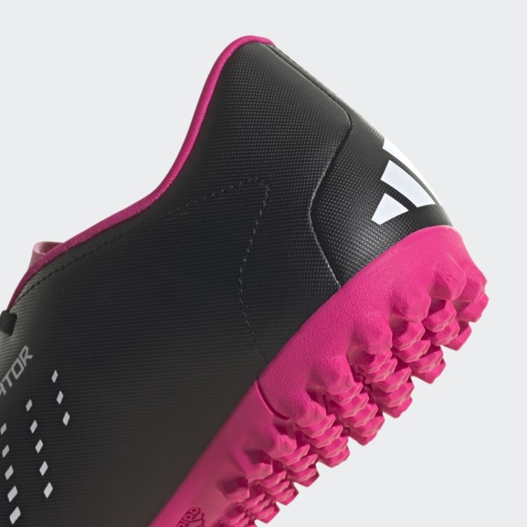 Precisão Do Predador.4 Sapatos De Relva Adidas Preto