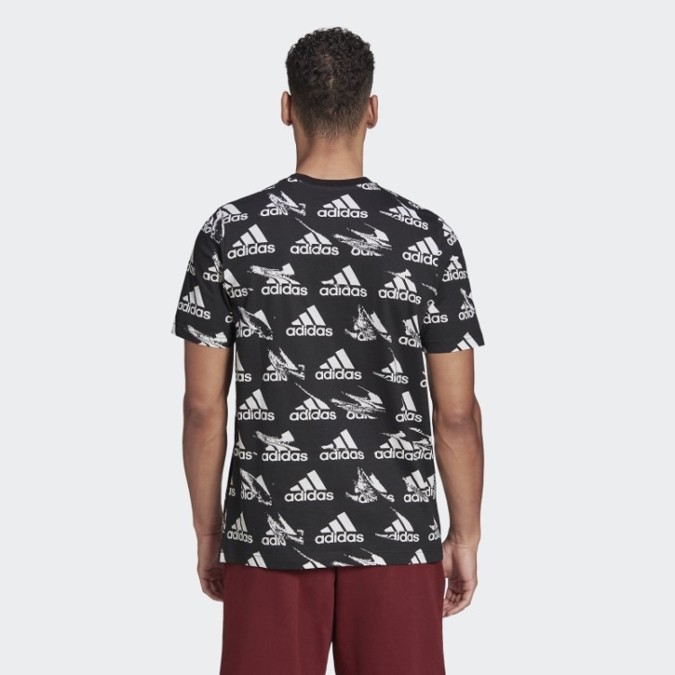 Camiseta Preta Brandlove Single Jersey Adidas