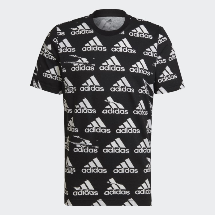 Camiseta Preta Brandlove Single Jersey Adidas