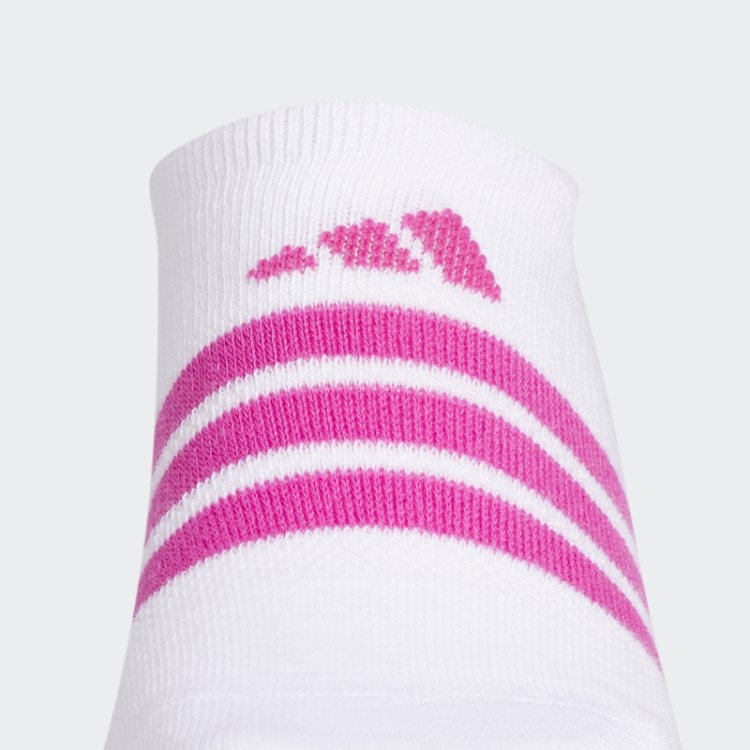 Adidas Superlite Super-no-show Meias 6 Pares Pop Roxo Mel