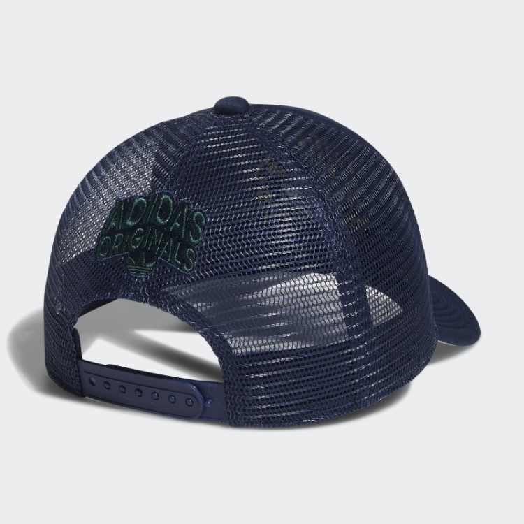 Chapéu De Caminhoneiro Espiral Adidas Night Indigo