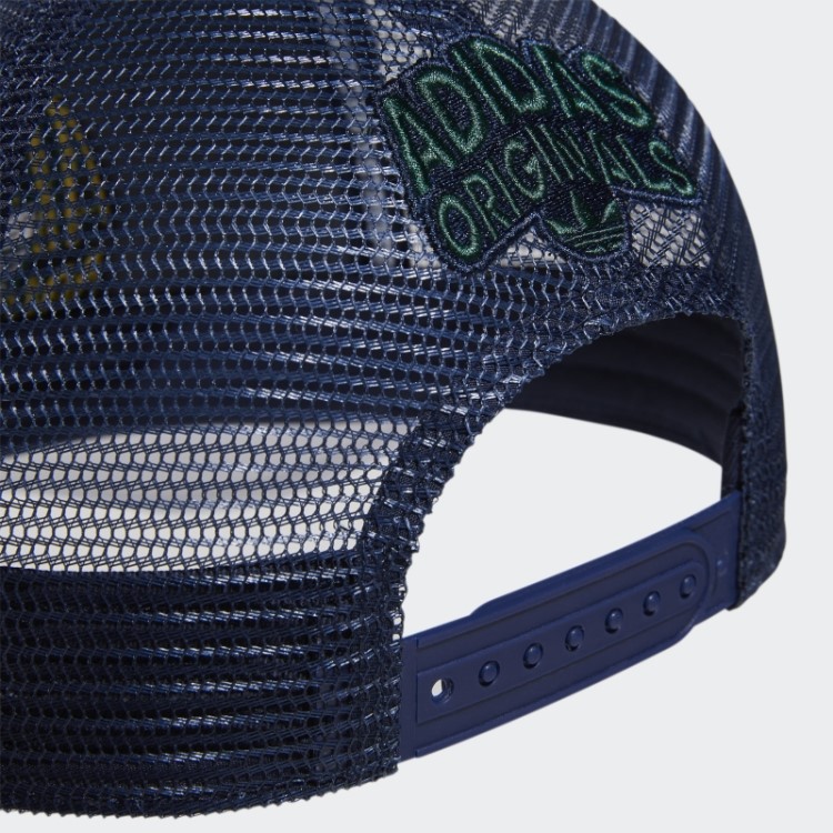 Chapéu De Caminhoneiro Espiral Adidas Night Indigo