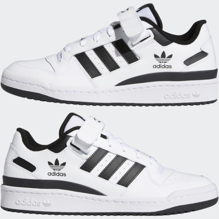 Adidas Forum Tênis Baixo Moda Preto
