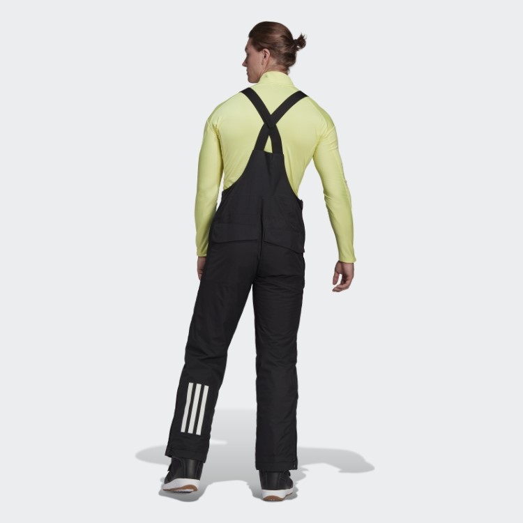 Calça Bib Isolada De Duas Camadas Hot Resort Adidas Preta