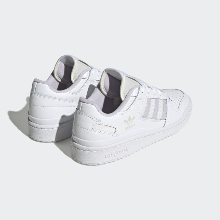 Sapatos Clássicos Baixos Da Adidas Forum Brancos Da Moda