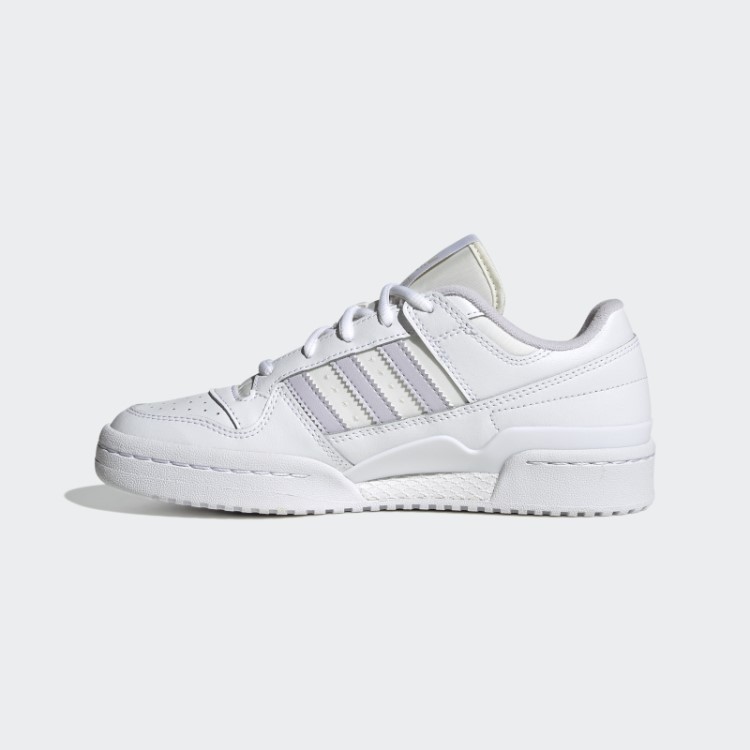 Sapatos Clássicos Baixos Da Adidas Forum Brancos Da Moda