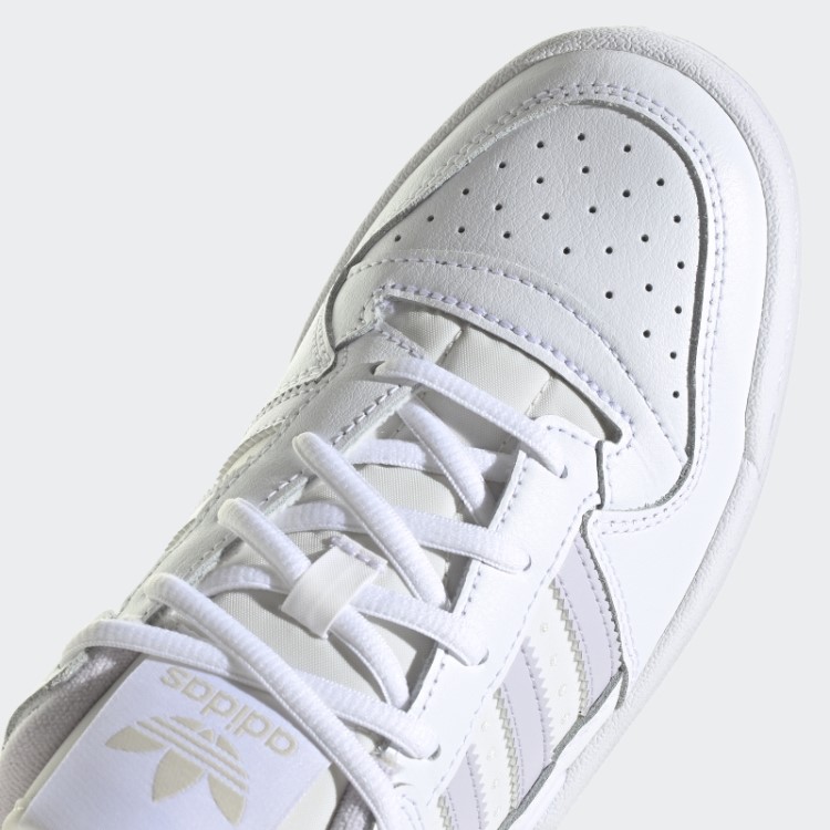 Sapatos Clássicos Baixos Da Adidas Forum Brancos Da Moda