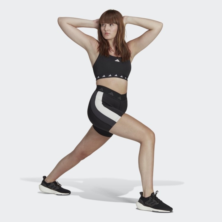 Legging Preta Adidas Hyperglam Training Techfit