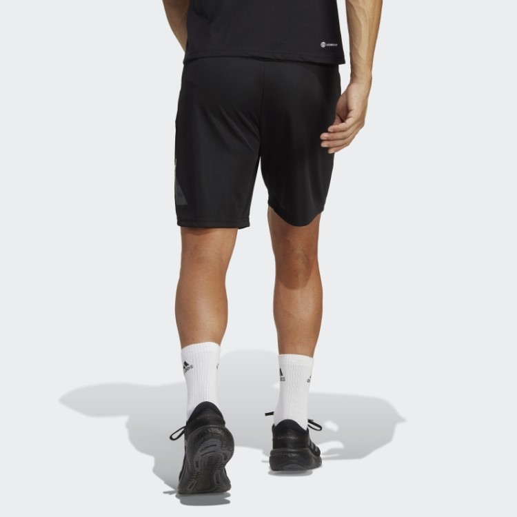 Calções De Treino Sazonais Essenciais Para Comboios Pretos Adidas