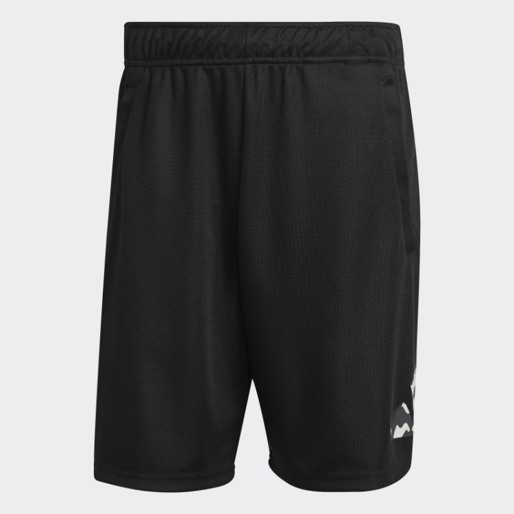 Calções De Treino Sazonais Essenciais Para Comboios Pretos Adidas
