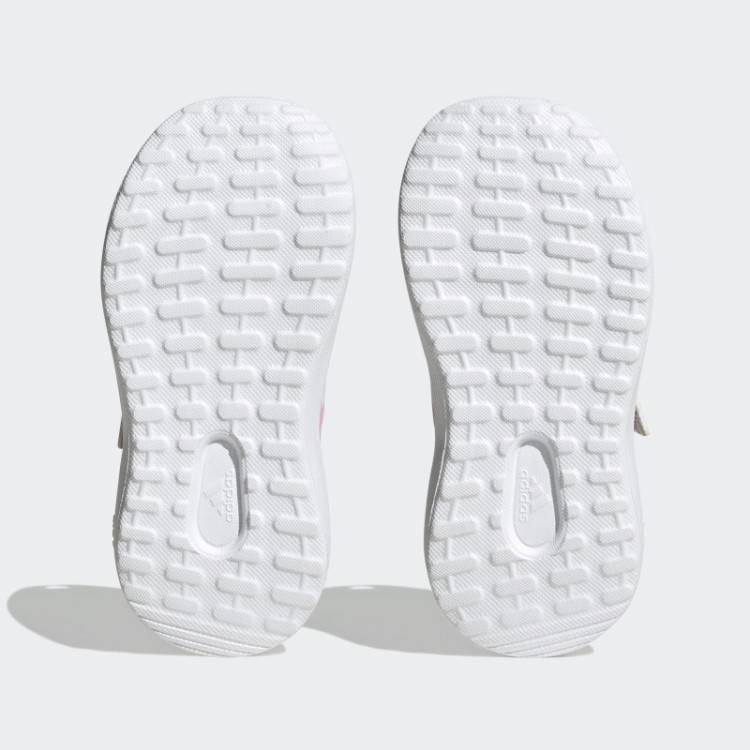 Tênis Fortarun 2.0 Cloudfoam Elástico Com Tira Superior Em Renda Cinza Adidas