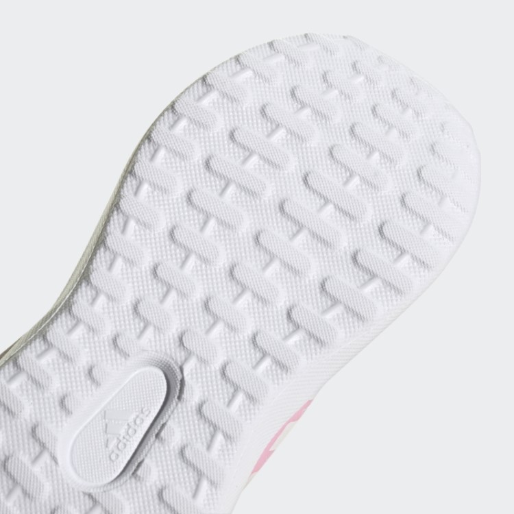 Tênis Fortarun 2.0 Cloudfoam Elástico Com Tira Superior Em Renda Cinza Adidas