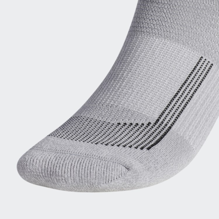 Meias De Corrida Cinza Claro Superlite Com Abas Invisíveis 2 Pares Adidas