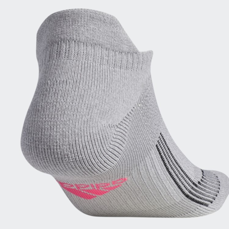 Meias De Corrida Cinza Claro Superlite Com Abas Invisíveis 2 Pares Adidas