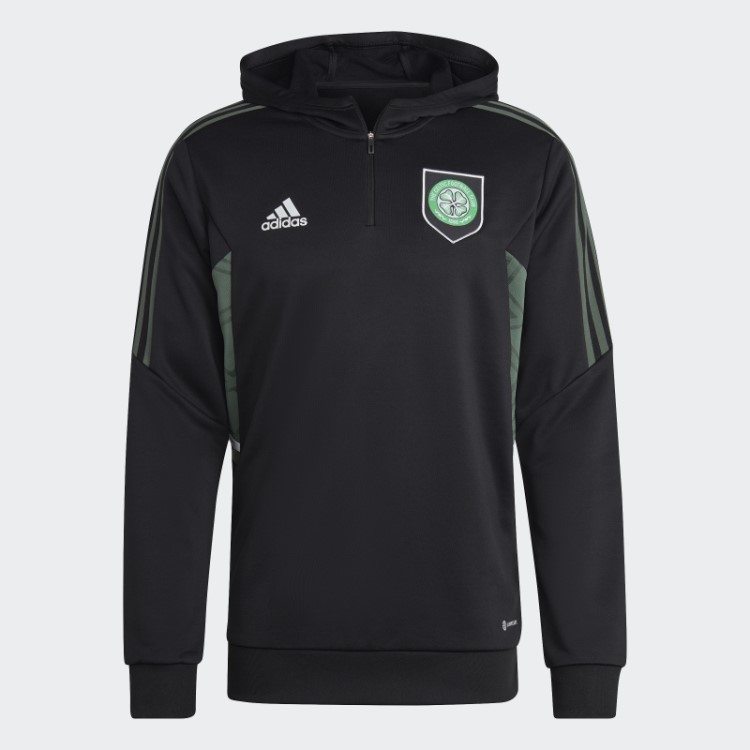 Celtic Fc Condivo 22 Blusa Com Capuz Adidas Preto