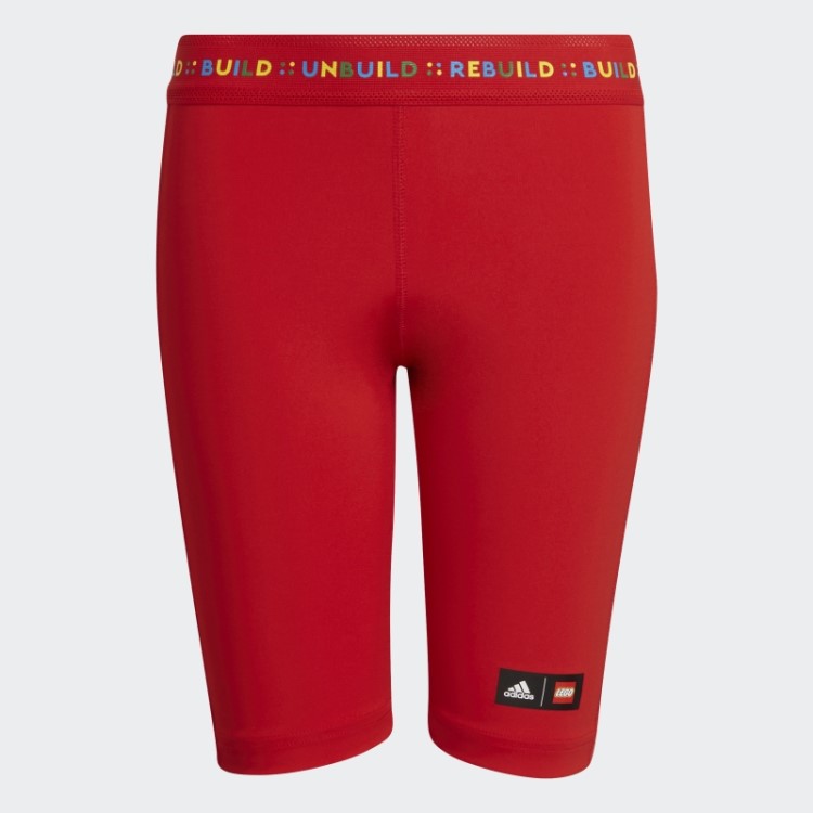 Adidas X Lego Play Meia Calça Vermelha