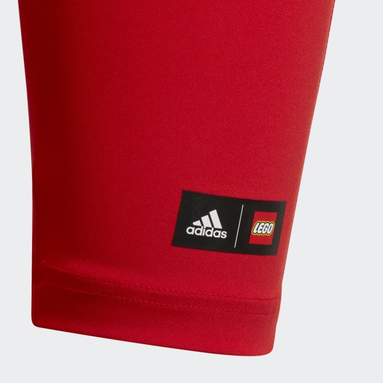 Adidas X Lego Play Meia Calça Vermelha