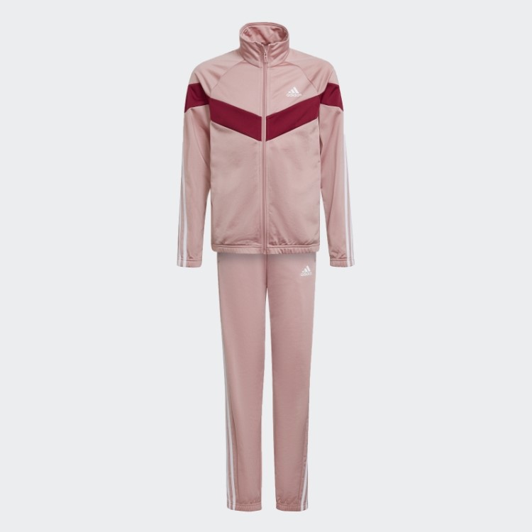 Agasalho De Treino De Poliéster Aeroready Colorblock Lilás Adidas