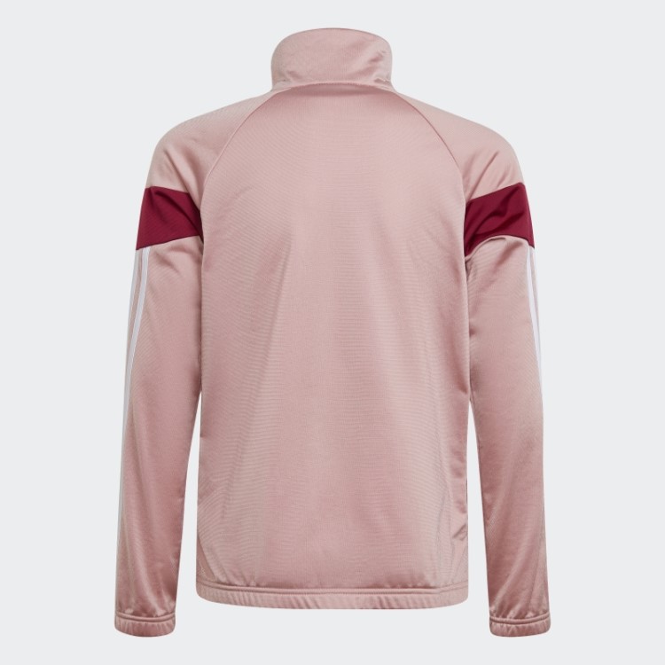 Agasalho De Treino De Poliéster Aeroready Colorblock Lilás Adidas