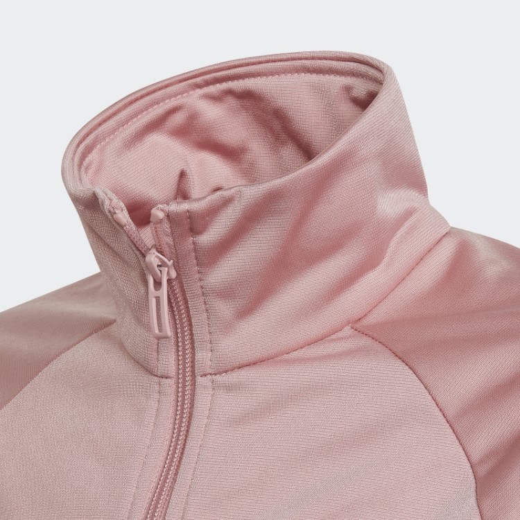Agasalho De Treino De Poliéster Aeroready Colorblock Lilás Adidas