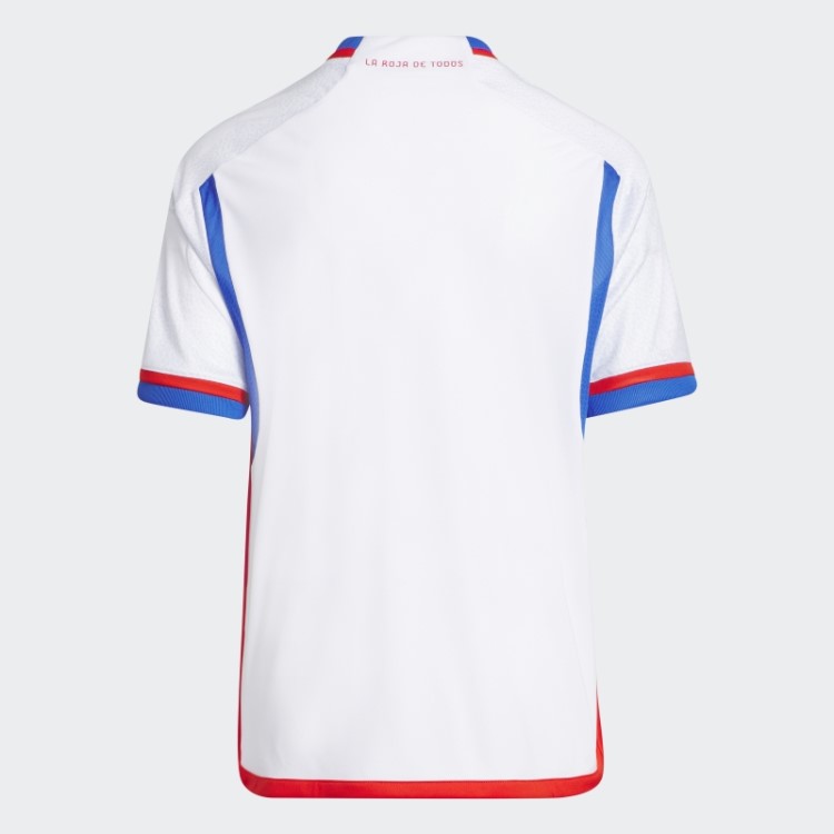 Chile 22 Away Jersey Adidas Branco