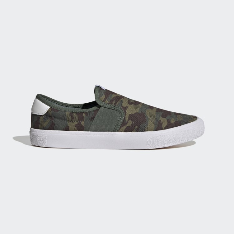 Adidas Verde óxido Vulc Raid3r Sem Cadarço
