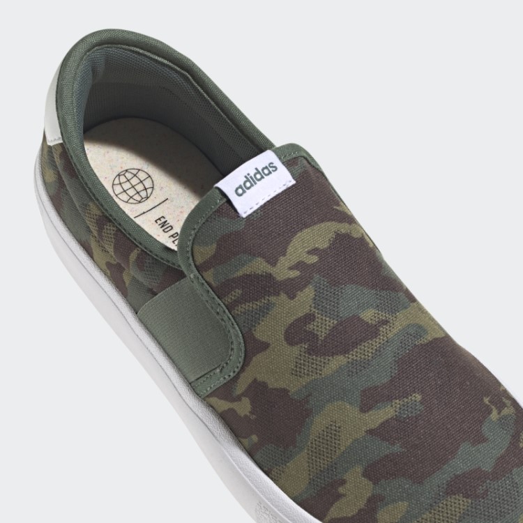 Adidas Verde óxido Vulc Raid3r Sem Cadarço
