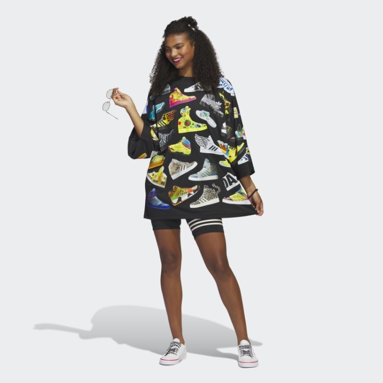 Vestido Preto Adidas Jeremy Scott Archive