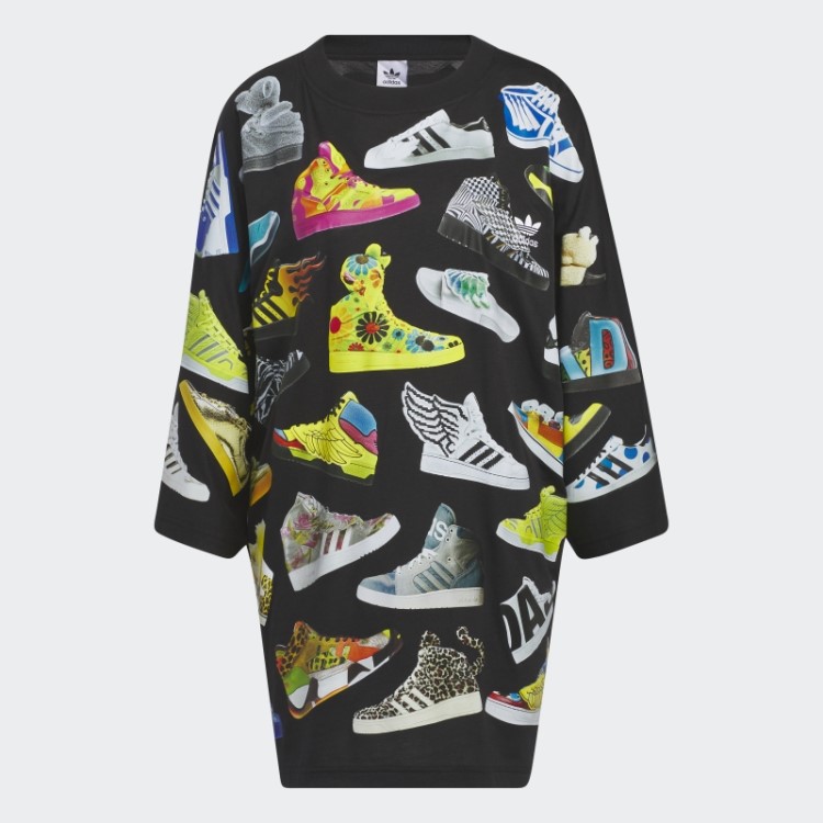 Vestido Preto Adidas Jeremy Scott Archive