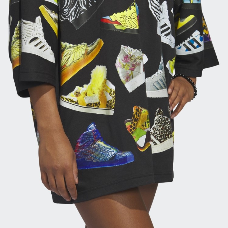 Vestido Preto Adidas Jeremy Scott Archive