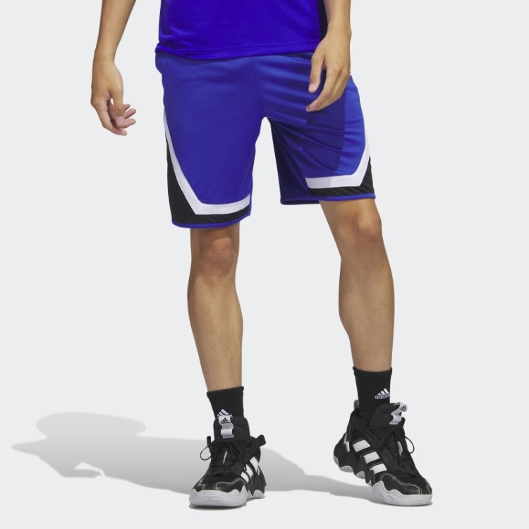 Calção Azul Adidas Pro Block Fashion