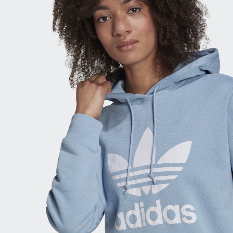 Ambiente Sky Adidas Adicolor Trefoil Hoodie Moda