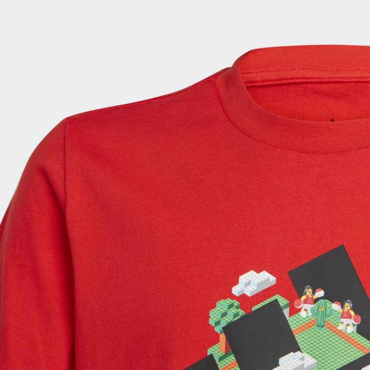 Camiseta Adidas X Lego Red Hot