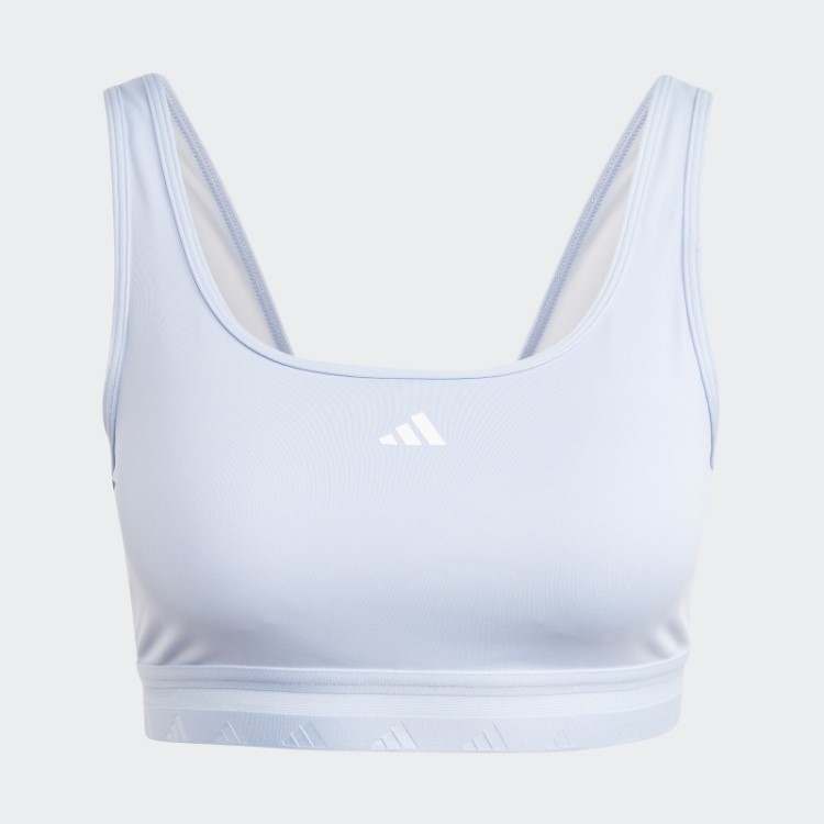 Sutiã Techfit Light Support Adidas Blue Dawn Aeroreact