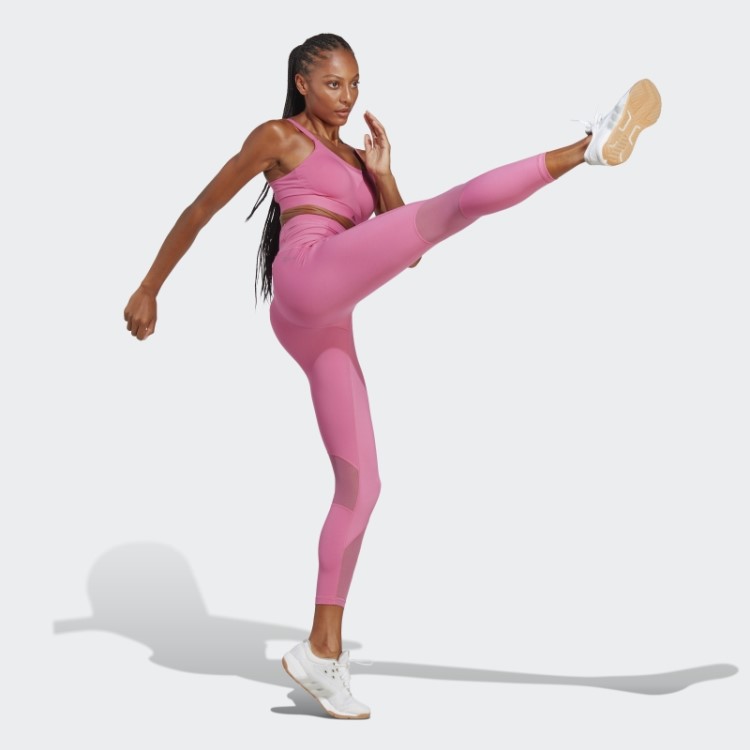 Sutiã De Alto Suporte Para Treinamento De Impacto Fúcsia Adidas Tlrd